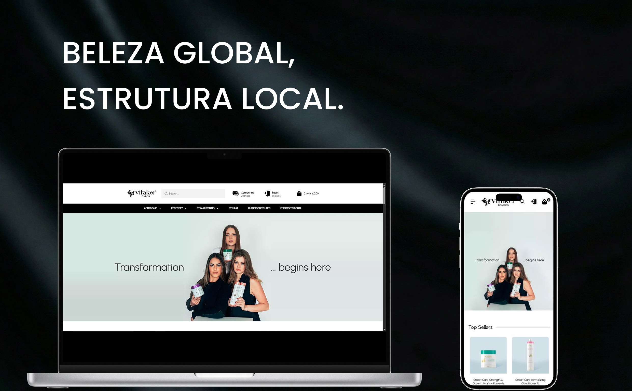 Beleza Global, estrtutura local